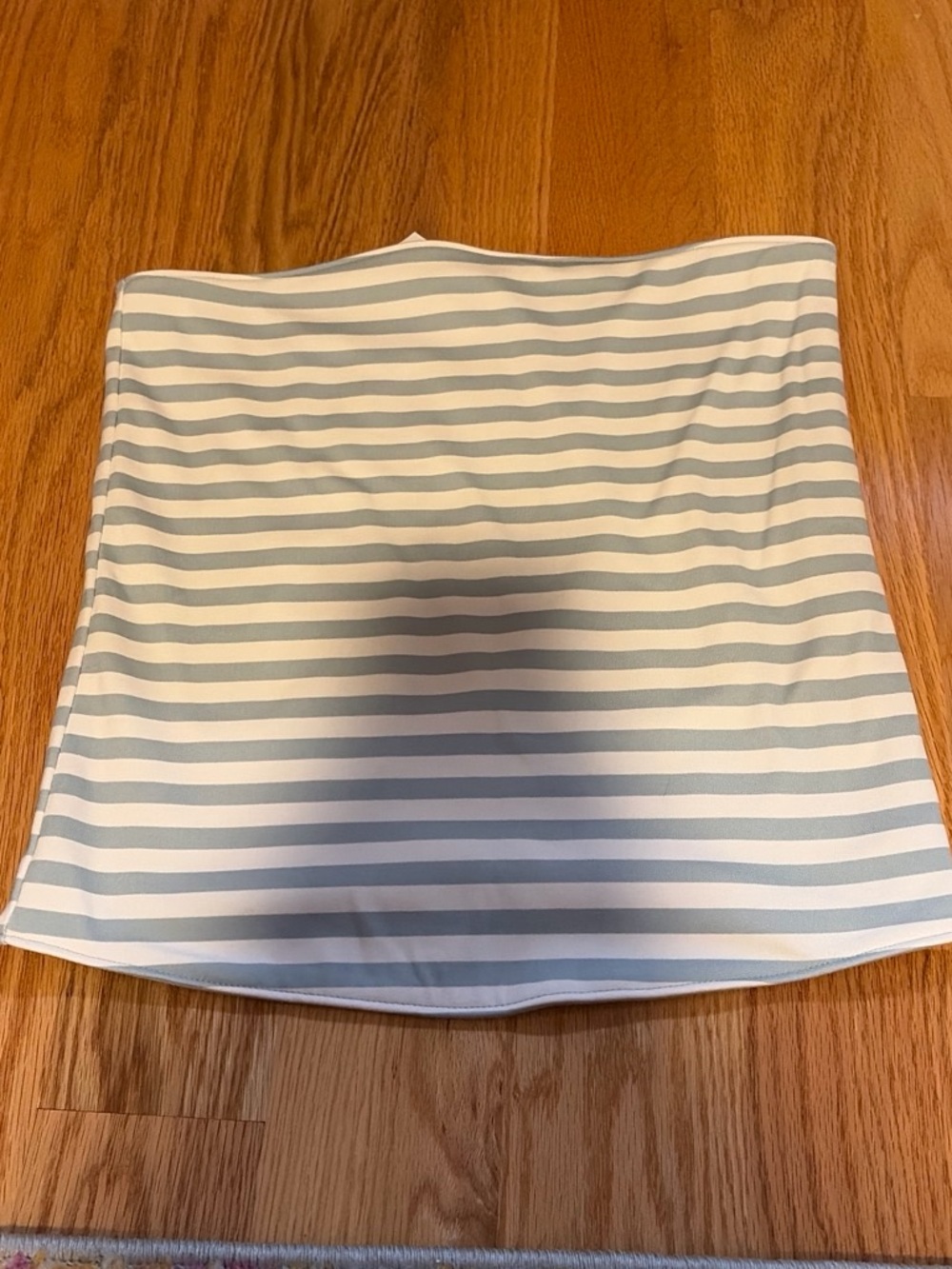 wild fable Striped Tube Top in Light Blue and White